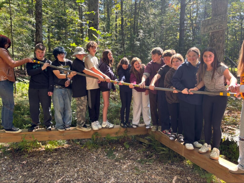 Gravenhurst High School Grade 9 students kick off the school year by visiting Camp Tawingo
