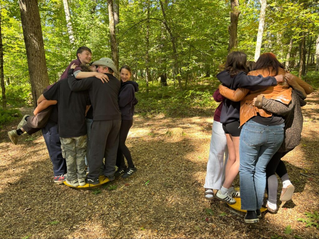 Gravenhurst High School Grade 9 students kick off the school year by visiting Camp Tawingo
